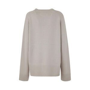 EXTREME CASHMERE Crewneck Cashmere Blend Sweater Women WHITE Sweaters & Knitwear